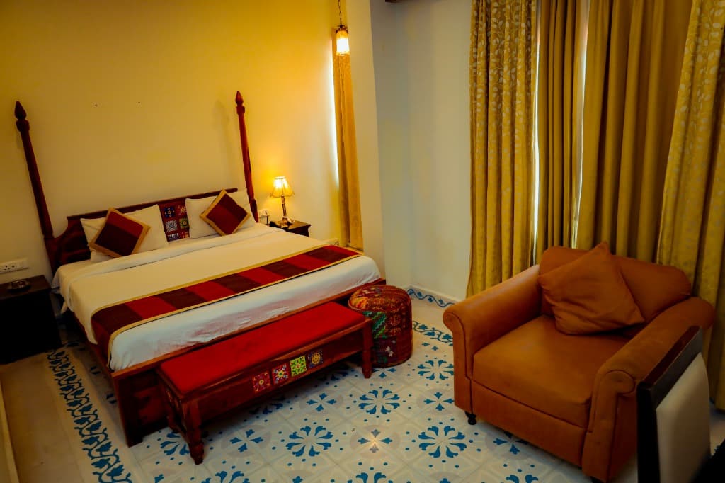 Restful elegance amidst lush heritage grounds